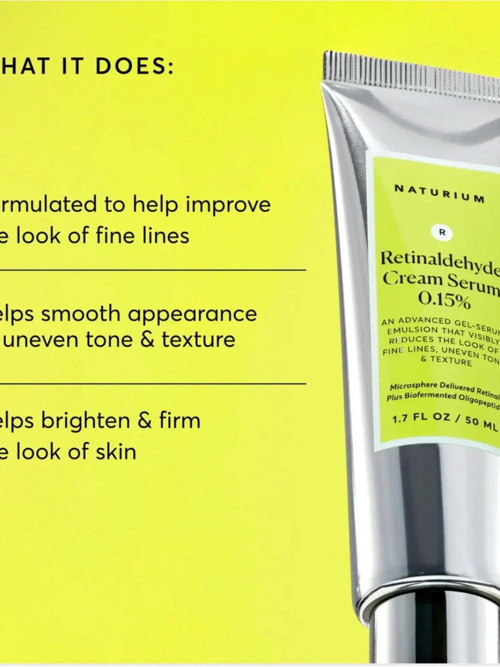 Naturium Retinaldehyde (0.15 and 0.05 %) & Vitamin C Serums -
